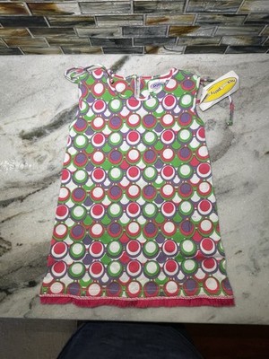 Boutique Nick Nack Patty Wack Bubble Print Dress Size 5 NWT