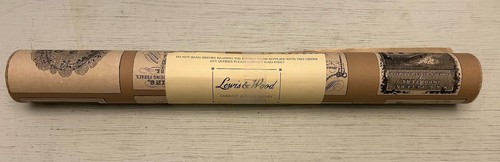 LEWIS AND WOOD WALLPAPER VINTAGE NOS RARE TRADE CARDS CAMEL 11 Yards *Read - 第 1/2 張圖片
