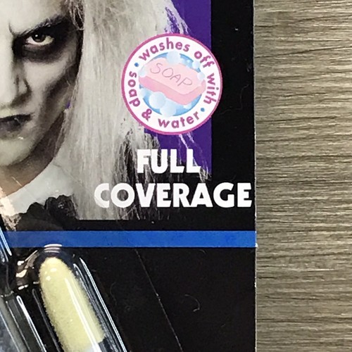 Professional Black Cream Make-Up Kit for Halloween Full Coverage Vtg 2005 (bin-I - Picture 3 of 9