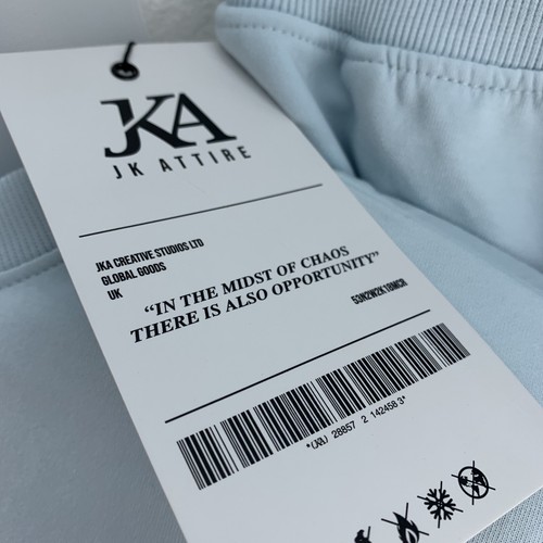 JK Attire T-shirt and Cargo Shorts Slim Fit Twin Set, Men's Size XXL, Blue - Picture 3 of 23