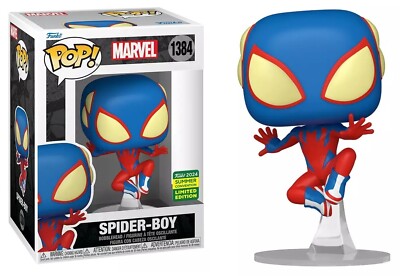 Funko Pop!*SDCC 2024*Exklusive Limited Edition*SPIDER-BOY*Nr. 1384*Marvel*NEU