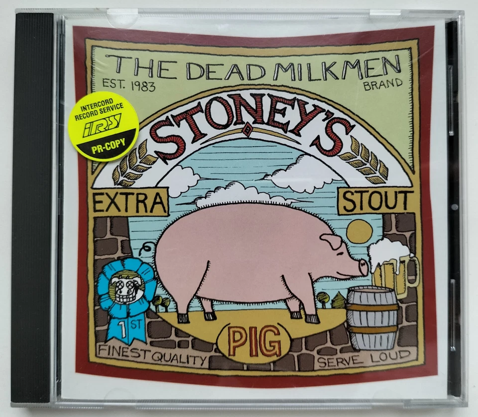THE DEAD MILKMEN Stoney's Extra Stout (Pig) CD USA 1995 PROMO Nirvana NOFX Clash - Bild 4 von 4