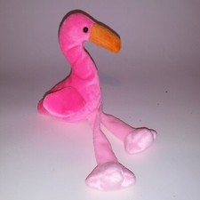 Ty Beanie Baby Stuffed Animal Plush Pinky the Flamingo Kids Toys Pretend Play
