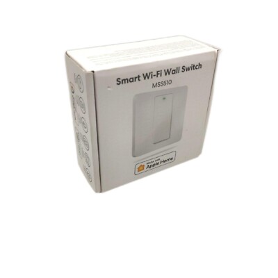 Meross Intelligenter Wandschalter 1 Weg 1 Kanal Wi-Fi In-Wall Switch