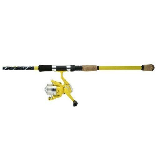 Micro Lite Ultra Light Spinning Two Piece Fishing Rod & Reel Combo, 5