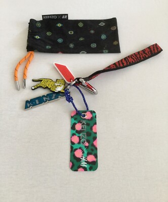 KENZO X H&M Tiger Design-Schlüsselanhänger Key Chain Ring NEU! Limited Edition