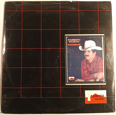 ROBERTO FAUSTO - ¡OTRA VEZ CON TAMBORA! - MEXICAN LP, PROMO