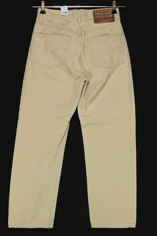 Diesel RR55 Herren Jeans Hose W28 L 28/ beige hellbeige gerade