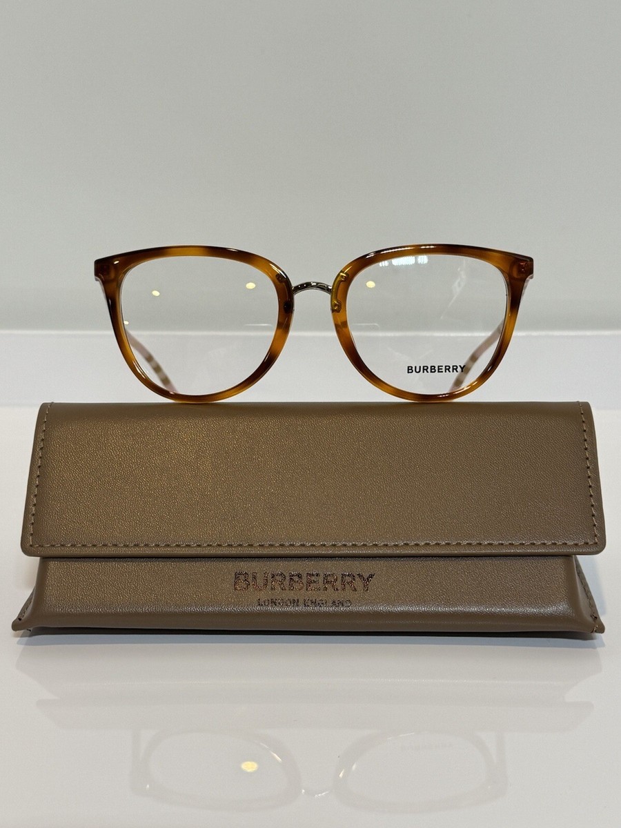 NIB Burberry 2366U 4019 light Havana Cateye Acetate Woman  display picture 3