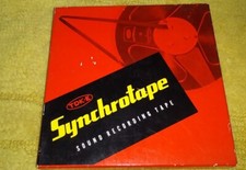 Vtg T.d.k. Synchrotape Pl 12 7" Reel To Reel Tape Rare Clean