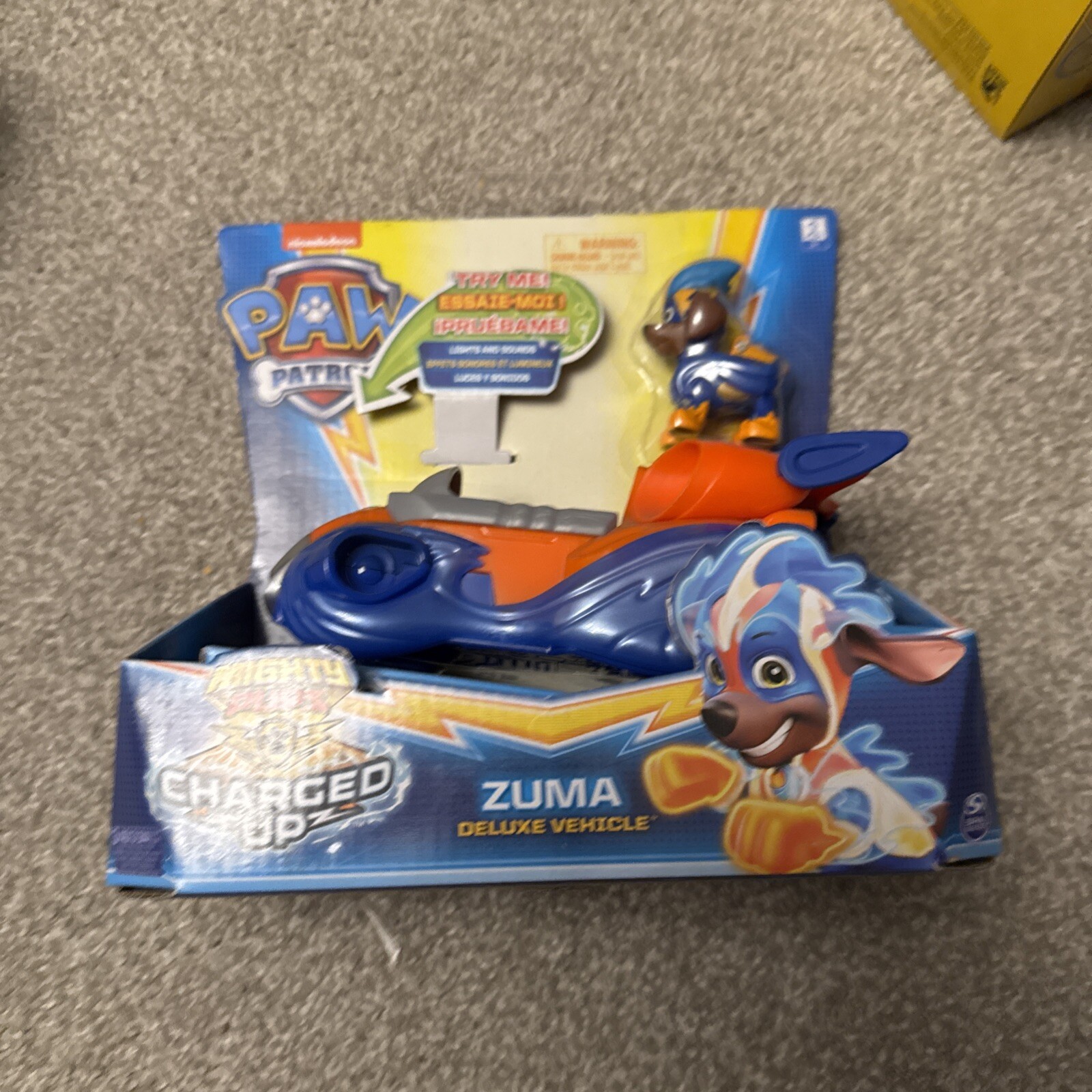 Paw Patrol Mighty Pups Charged Up Chase mit Deluxe