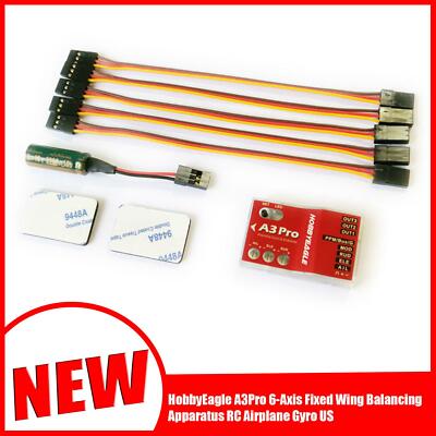 HobbyEagle A3Pro 6-Axis Fixed Wing Balancing Apparatus RC Airplane Gyro