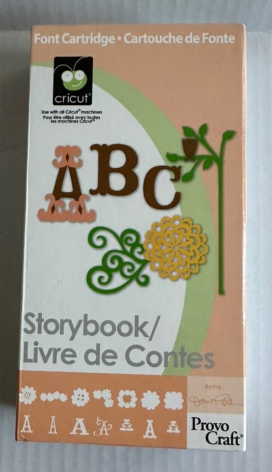 3 Cricut Cartridges Storybook, Locker Talk, Christmas Cheer eBay