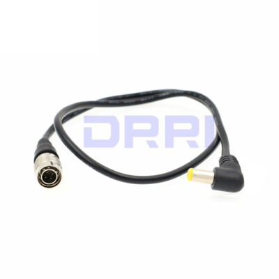 4 Pin Hirose Male to 2.1mm DC Power Cable for Lectrosonics SR Receivers/ Atomos