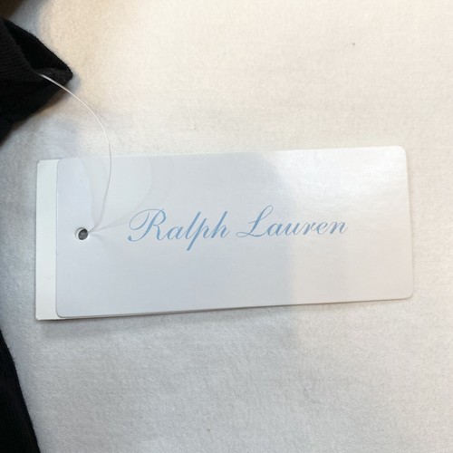 T-shirt Ralph Lauren bambino ricamata nera manica corta stelle taglia 24 mesi - Foto 3 di 10
