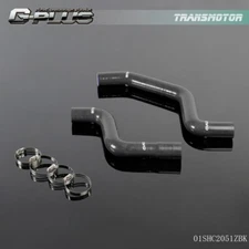 Fit For 00-2004 Toyota Tundra V6/V8 SR5 Black Silicone Radiator Hose Clamps Kit