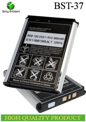 Batteria BST-37 900mAh Per Sony Ericsson W800i W810i K-750i K610i - Foto 10