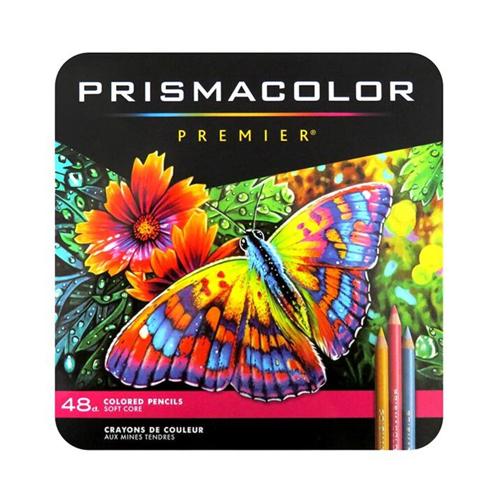 Sanford Prismacolor Premier Colored Pencils, Soft Core, 48 Pack | eBay