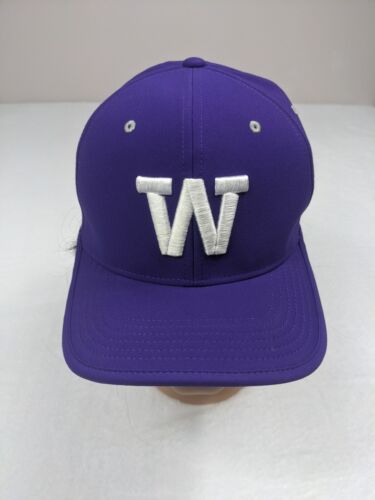 Nike Washington Purple White W Huskies Hat Dri Fit Classic99 - Picture 1 of 8