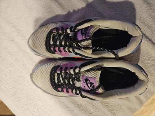 Nike Air Max 90 Golf White Lilac Purple blue ,oranges women Size 8. - Picture 2 of 6