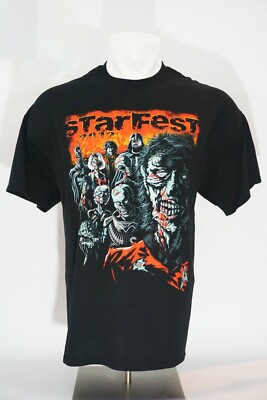 2012 Denver Starfest Zombie cast collectors T-shirt Cotton/Poly XLarge