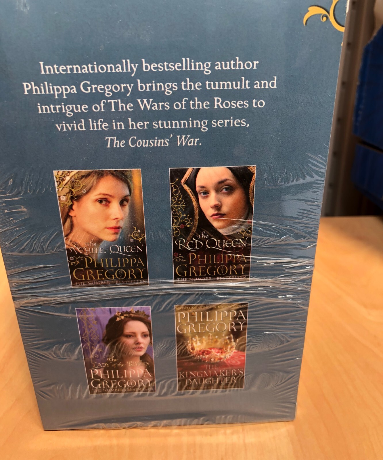 Philippa Gregory Box Set White Queen, Red Queen, Lady of the Rivers