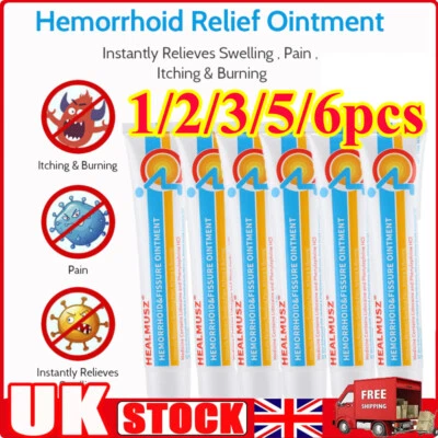 HEALMUSZ Hemorrhoid Cream, Hemorrhoid Treatment, Hemorrhoid & Fissure Ointment