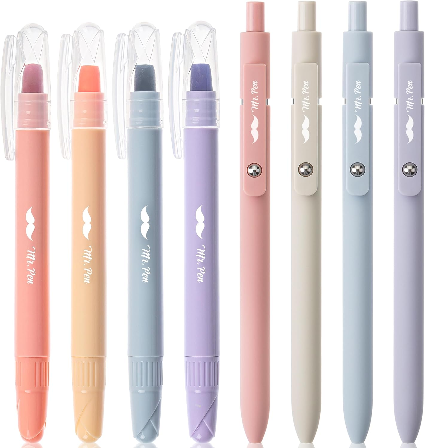 - Bible Highlighters and Pens, 8 Pack, Pastel Barrel, Gel Highlighters, Gel High-image