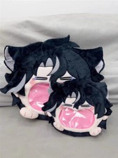 Cartoon Genshin Impact Wriothesley Plush Itabag Big Mouth Backpack Crossbody Bag