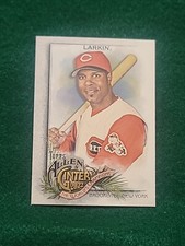 2022 Topps Allen & Ginter Baseball Silver Portrait #133 Barry Larkin