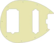 WD Custom Pickguard For Music Man Sterling 4-HS Bass #34T Mint Green Thin