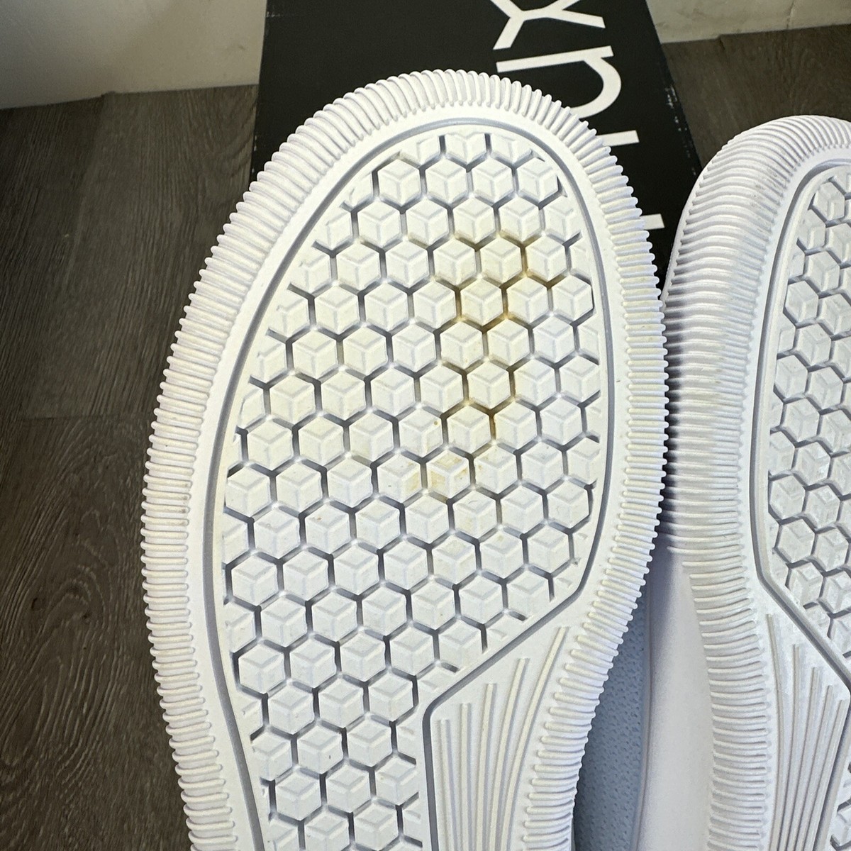 Flux Adapt Trainer Barefoot Triple White Knit White Sole 