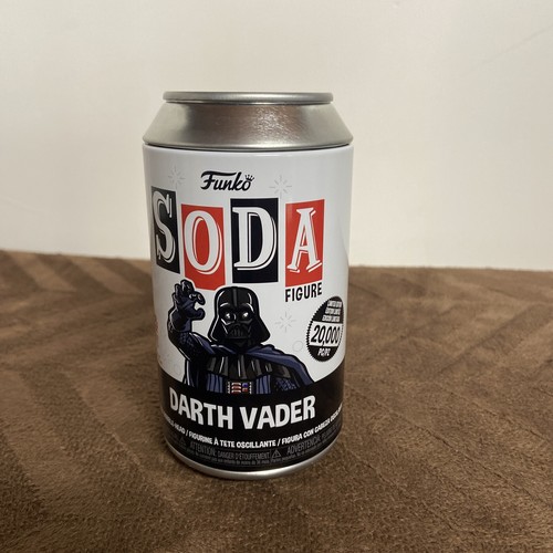 Darth Vader Star Wars Funko Pop SODA - 1/3.300 CHASE Open Nueva Pila de Soda Toob - Imagen 8 de 8
