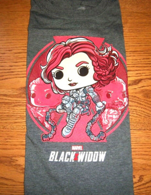 Marvel Collector Corps - Black Widow T-Shirt [2XL] FUNKO New In Plastic Bag