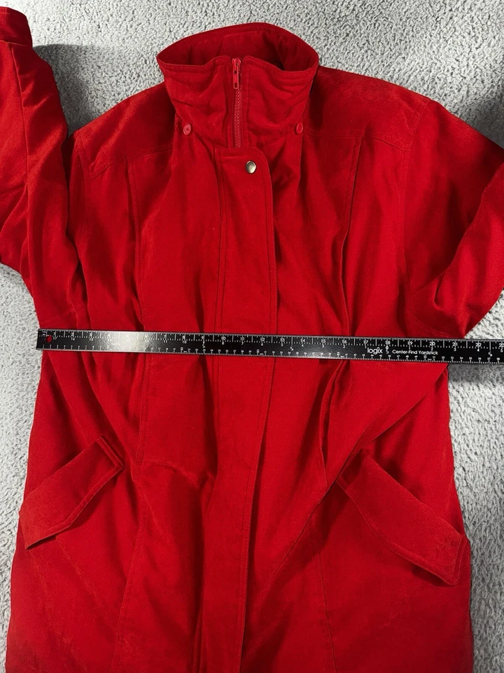 Abrigo Vintage Bromley Granero Tareas Mujer Grande Exterior Años 80 90 Retro Clásico Foto 4 de 4