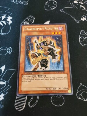 Yu-Gi-Oh! Gravekeeper's Recruiter Rare Card - STBL-EN085 Starstrike Blast 1st Edition