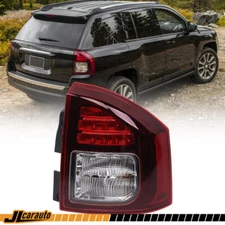 Tail Light For Jeep Compass 2014-2017 Passenger w/ Side Marker Brake Lamp Bulb