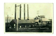 RPPC LATOUCHE ALASKA POWER PLANT PHOTO POSTCARD Tenner Tanner Jenner Janner #11