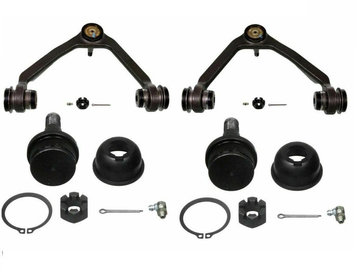 MOOG Front Upper Control Arm & Lower Ball Joints Set ford F