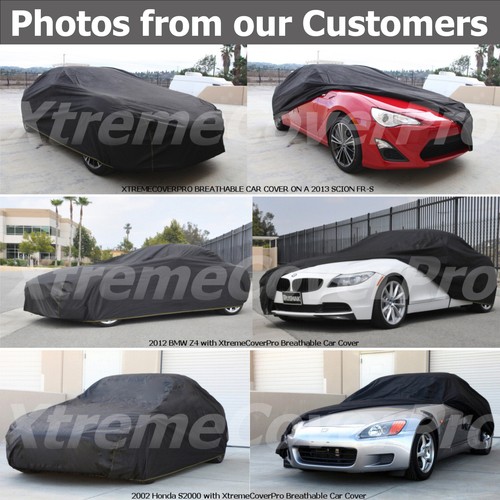 2003 2004 2005 2006 2007 2008 BMW Z4 Waterproof Car Cover BLACK - Foto 9 di 11