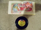 4 Childrens Disney Vinyl Records, Wizard of Oz,Cinderella,Alice in W, Small — photo 2