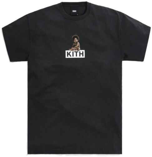 Kith The Notorious B.I.G Ready to Die Classic Logo Vintage Tee Black Size  XXL