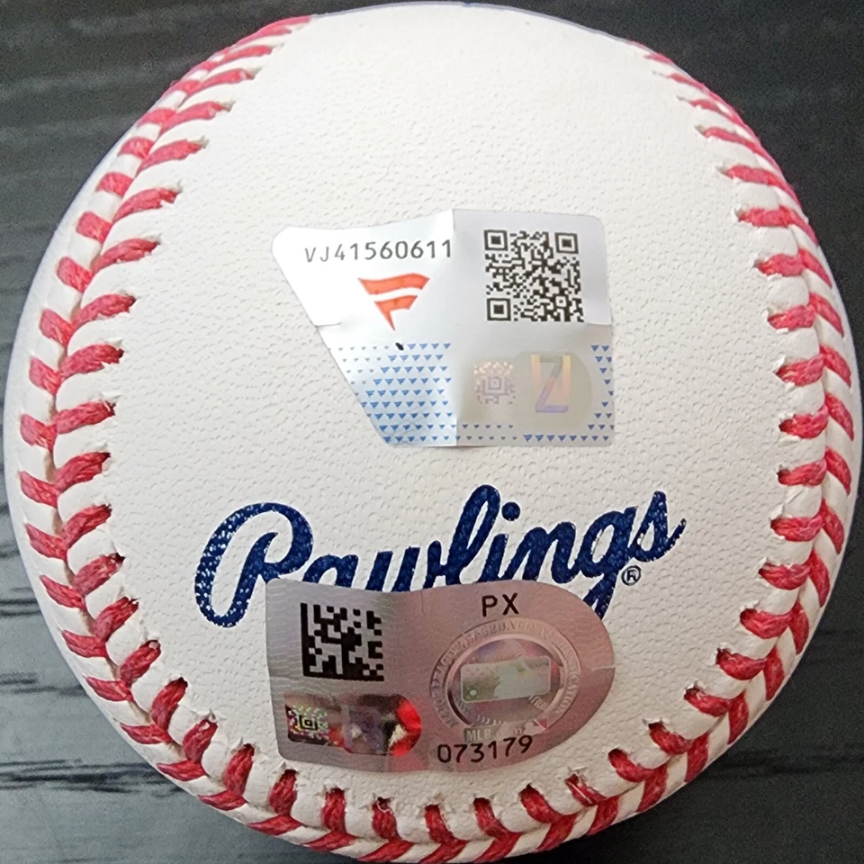 CC Sabathia Autographed Official HOF Baseball Inscribed HOF 25 Fanatics MLB COA - Image 2 of 3