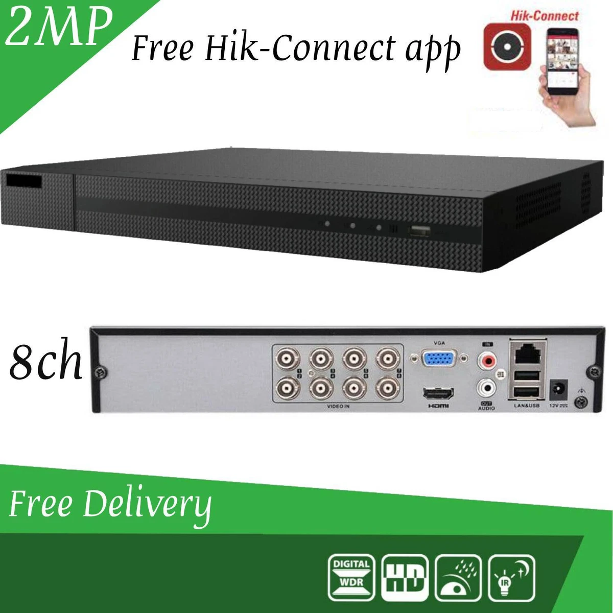5 hotsell channel dvr