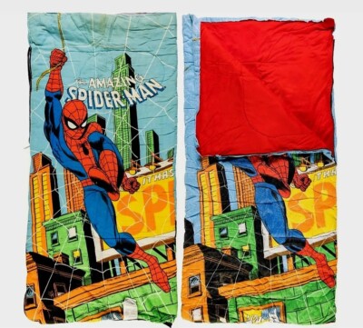 Vintage Amazing Spider-Man Sleeping Bag (Marvel/Ero, 1980)
