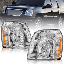 For 2007-2014 Gmc Yukon Denali Xl1500 2500 Headlights Headlamps Leftright 07-14 For 2007-2014 Gmc Yukon Denali Xl1500 2500 Headlights Headlamps Leftright 07-14