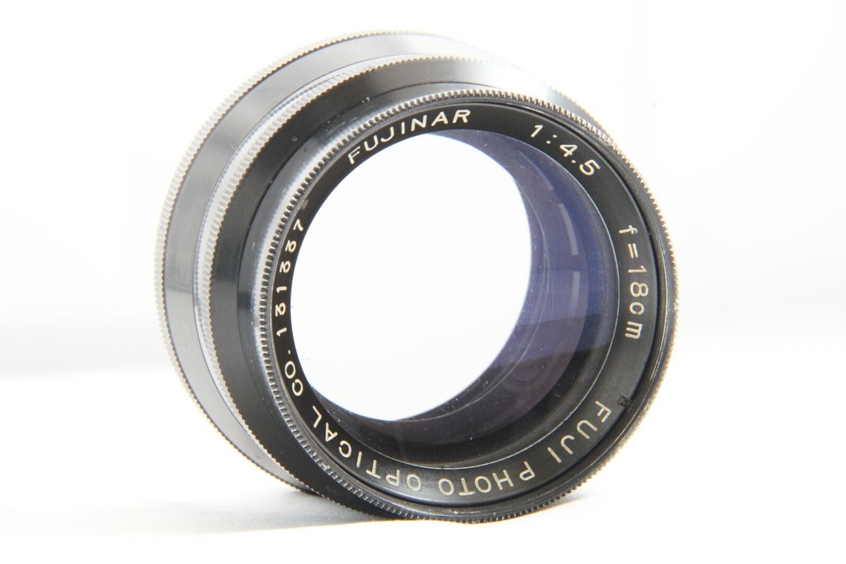 ☆富士フィルム FUJINAR-SC 1:4.5 f=18cm COPAL-NO.3 大判 カメラ