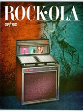Rock-Ola GP/160 432 Jukebox FLYER Original UNUSED Phonograph Music Brochure 1966