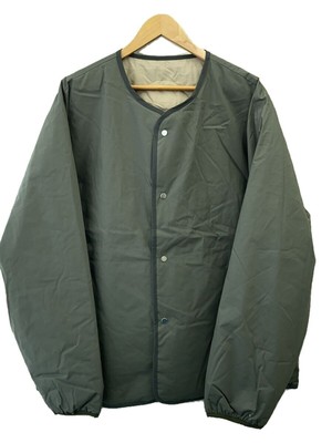 nanamica Reversible Down Cardigan/XL/Polyester/Khaki/Beige/SUAF372 