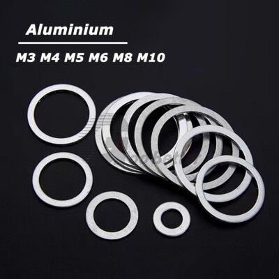 #ad Aluminium Sealing Washers Metric M34568101214161820 Flat Seal Washer $6.55